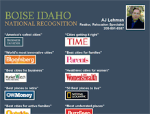 Tablet Screenshot of idahohome.com